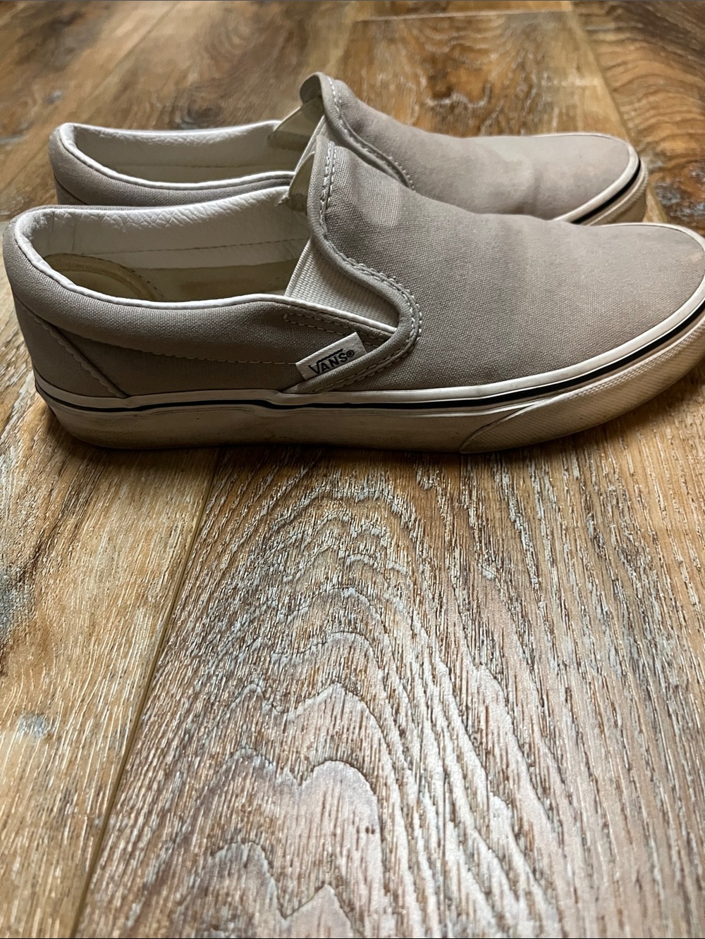 Vans Women's Slip-On Sneakers in grey